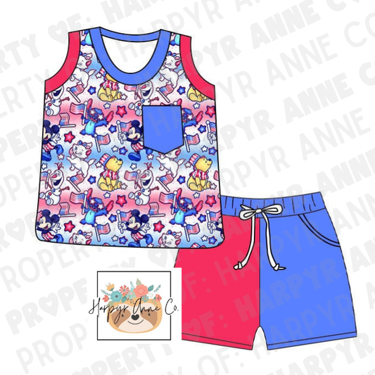 Magical USA Boy Set