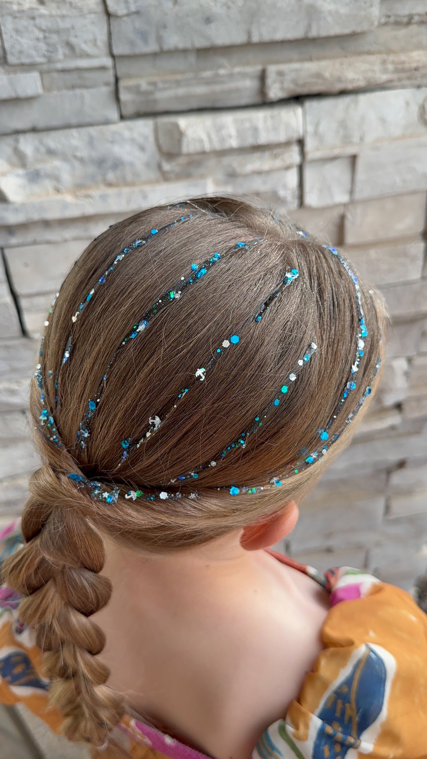 Rain Rain Go Away Hair Glitter