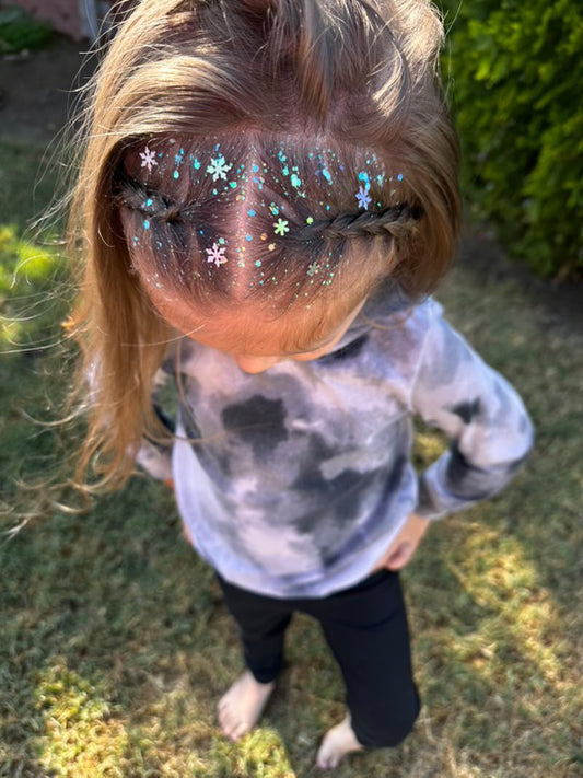 Fresh Powder Hair Glitter