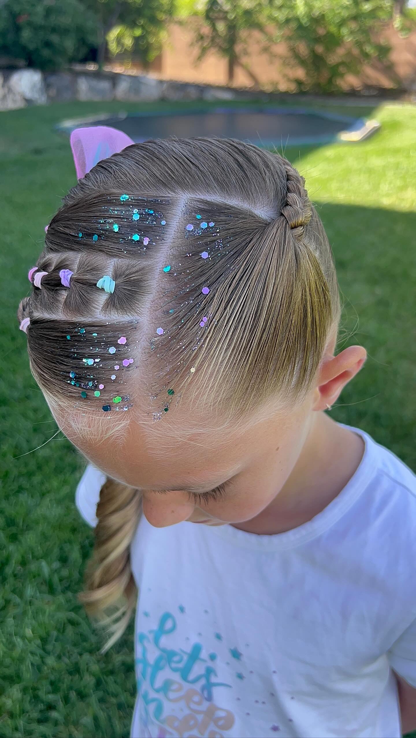 Galaxy Hair Glitter Stack