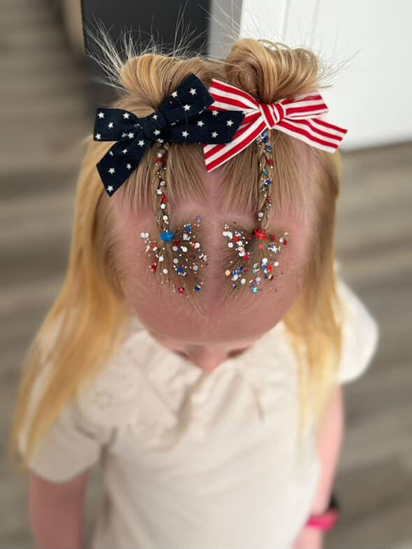 Party in the USA Hair Glitter