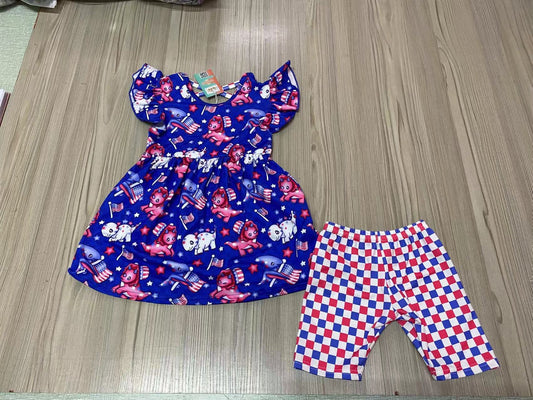 Dino USA Girl Set