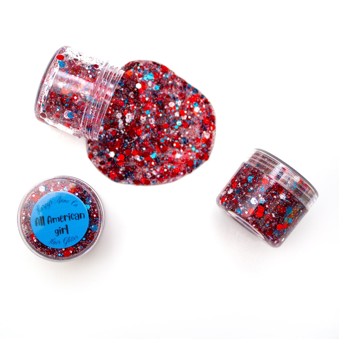 All American Girl Hair Glitter