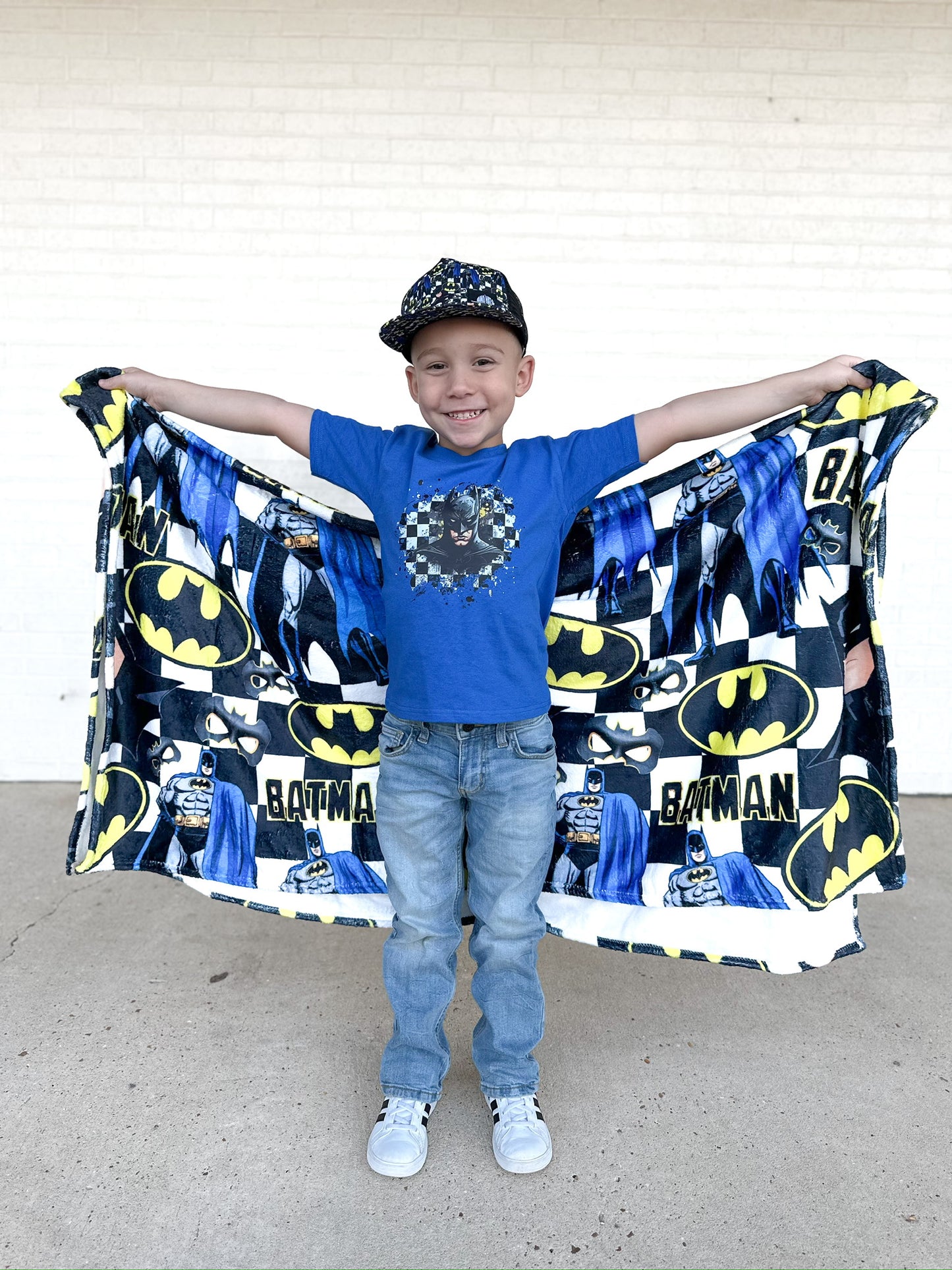 AMO Batman Print Blanket