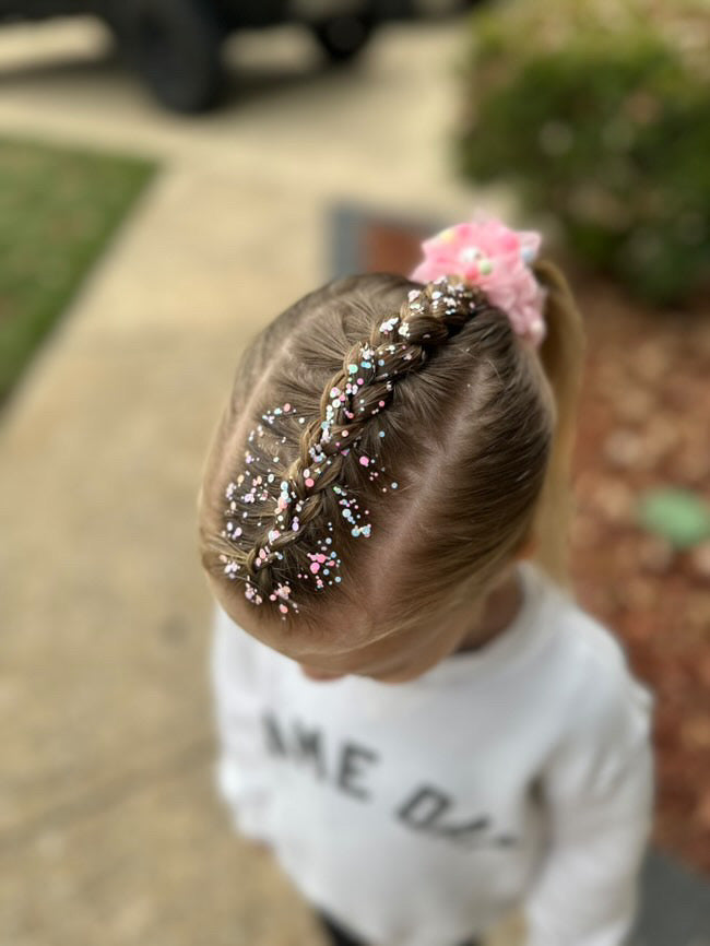 Winter Wonderland Hair Glitter Stack