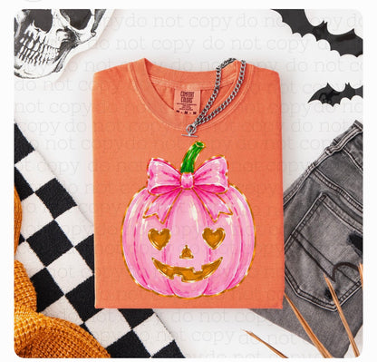Pretty Pink Pumpkin