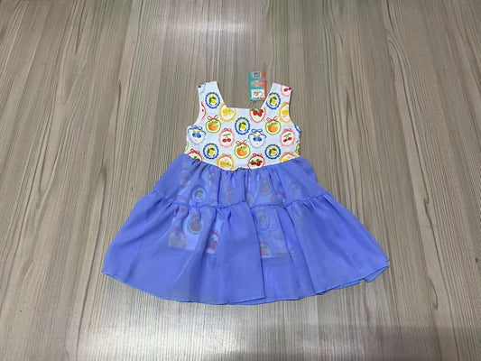 Fruit Bows Tulle Romper