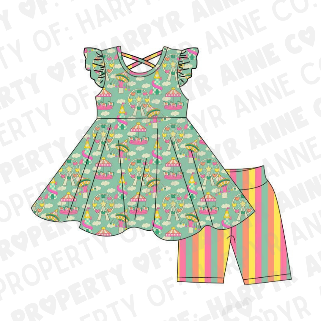 Carnival Fair Stripe Set