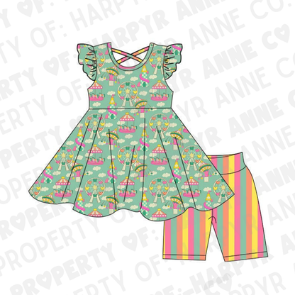 Carnival Fair Stripe Set