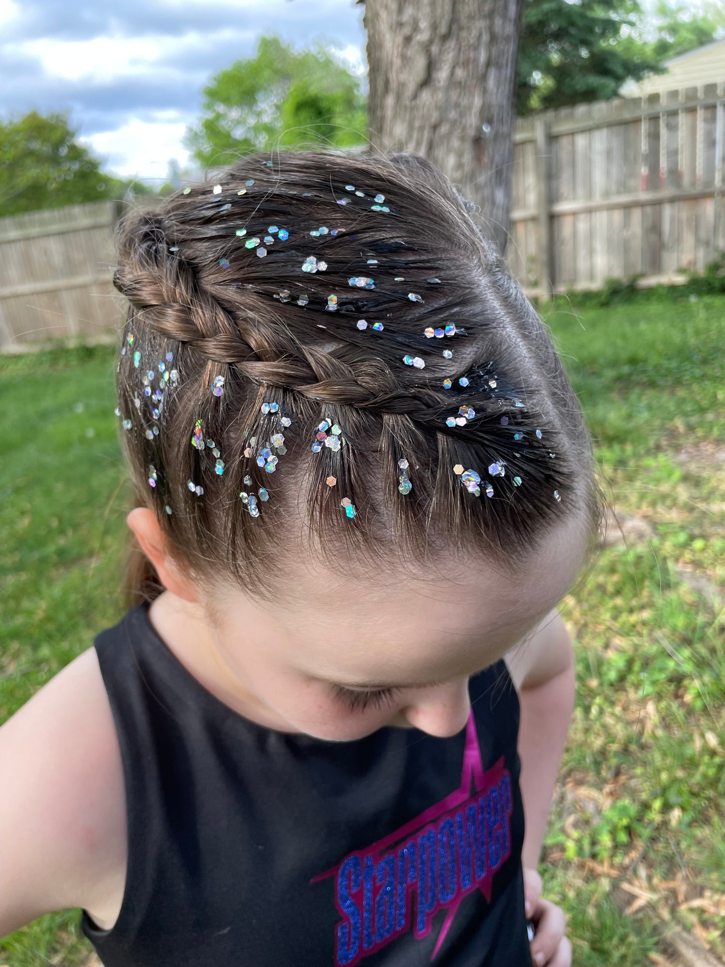 Sassy Silver Hair Glitter