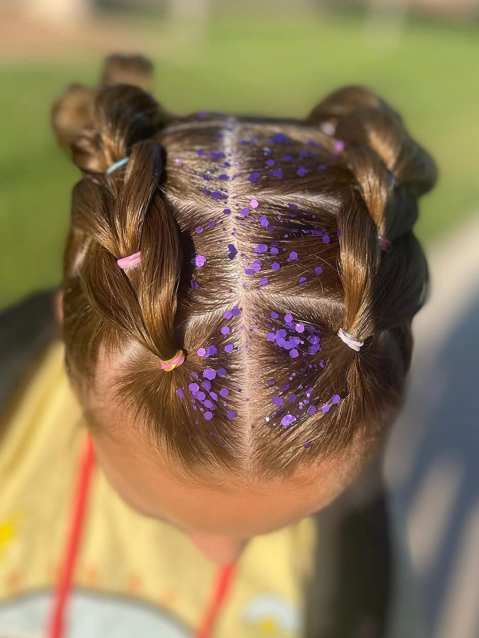 Girl Power Hair Glitter Stack