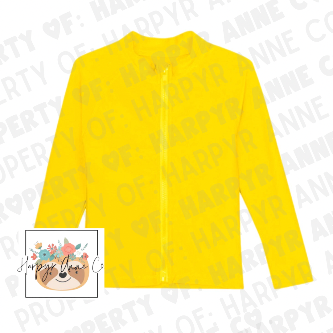 Yellow Swim Rashguard