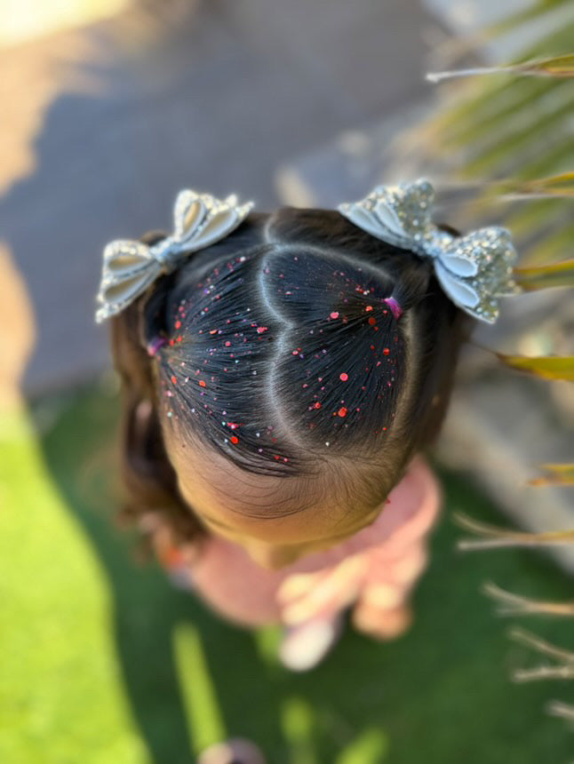 Tiny Hearts Hair Glitter