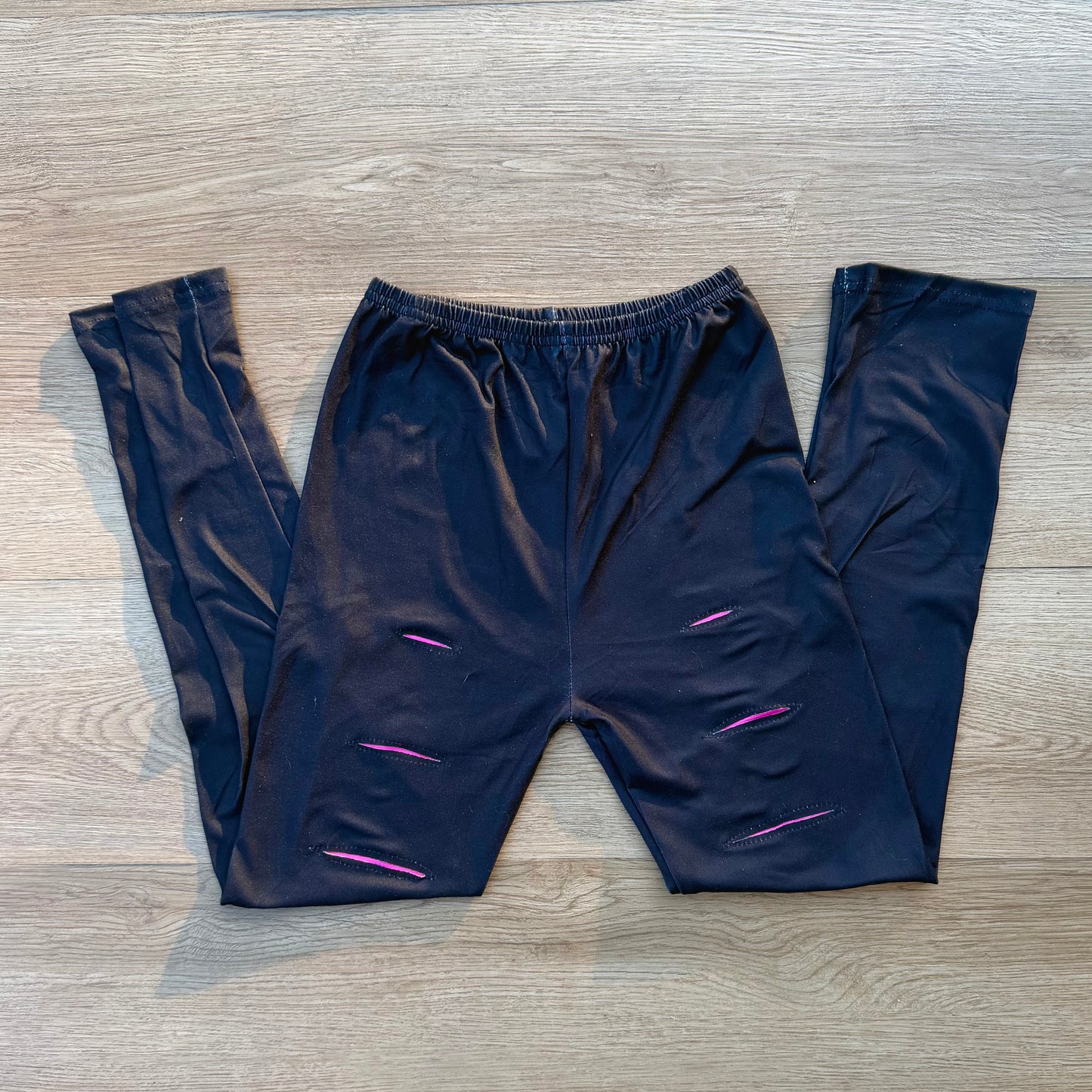 Peek A Boo Pink Leggings