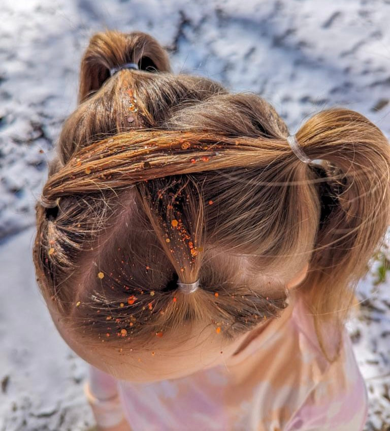 Boho Hair Glitter Stack