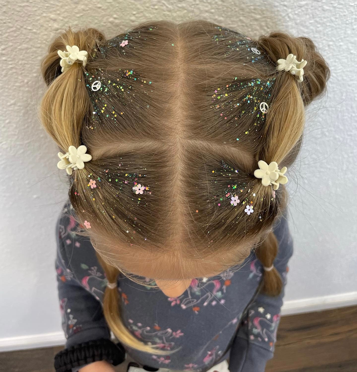 Girls Rule Hair Glitter