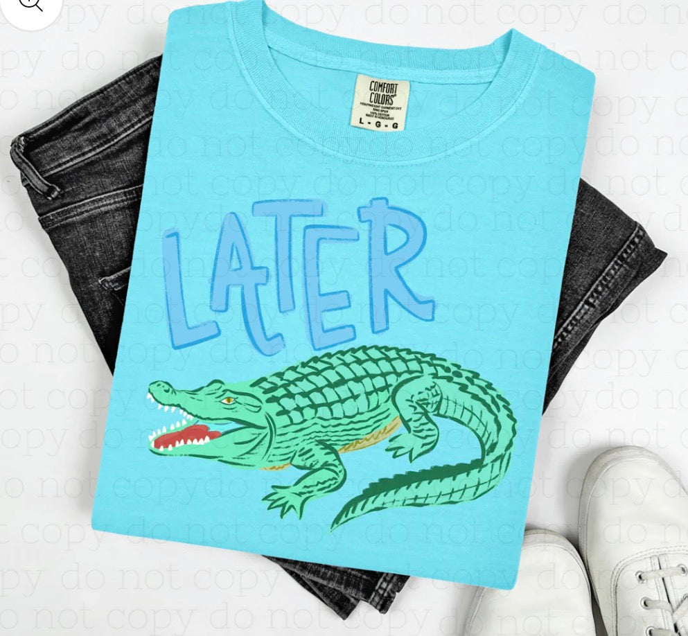 Later Gator Blue Print