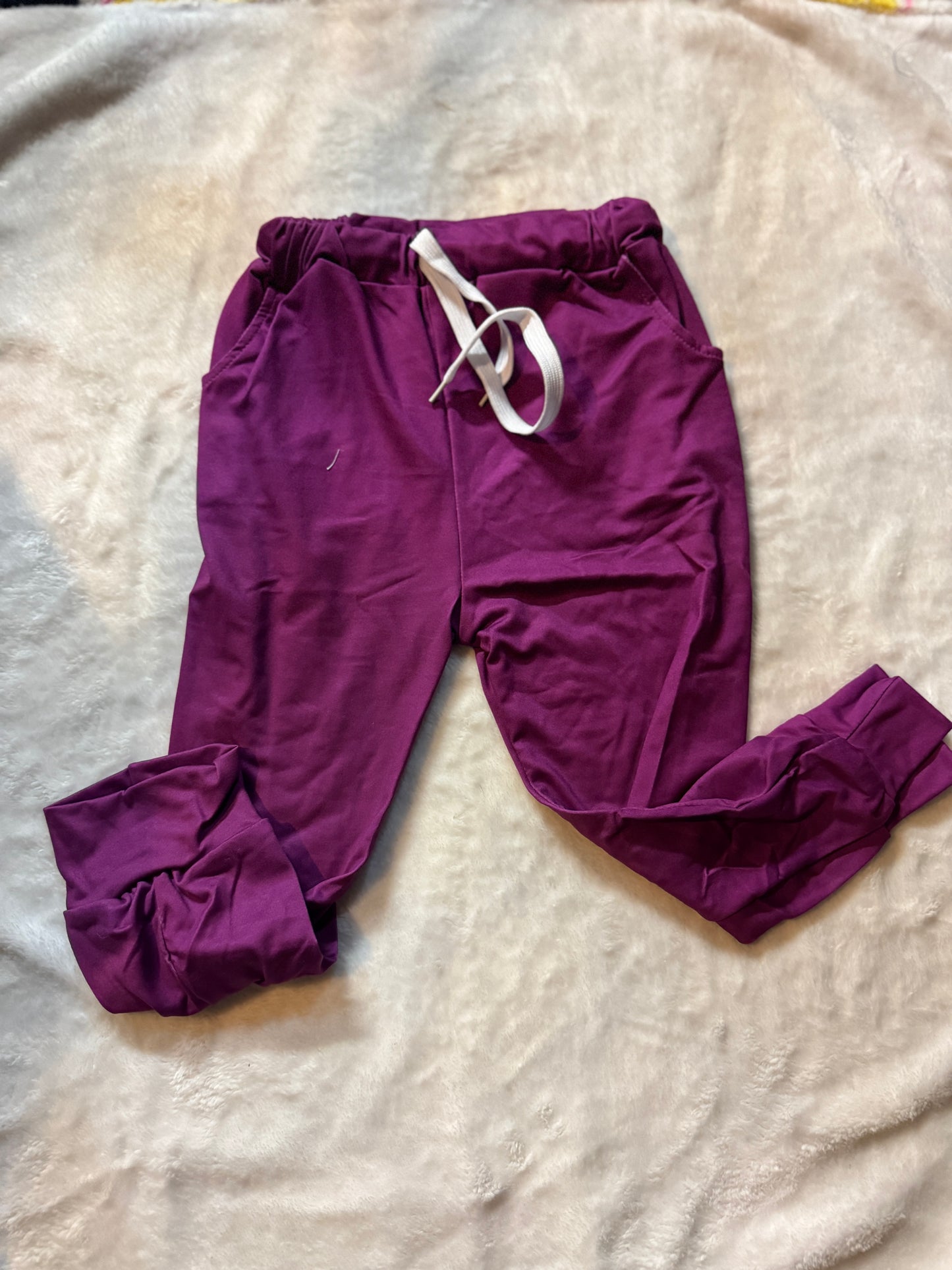 Plum Joggers