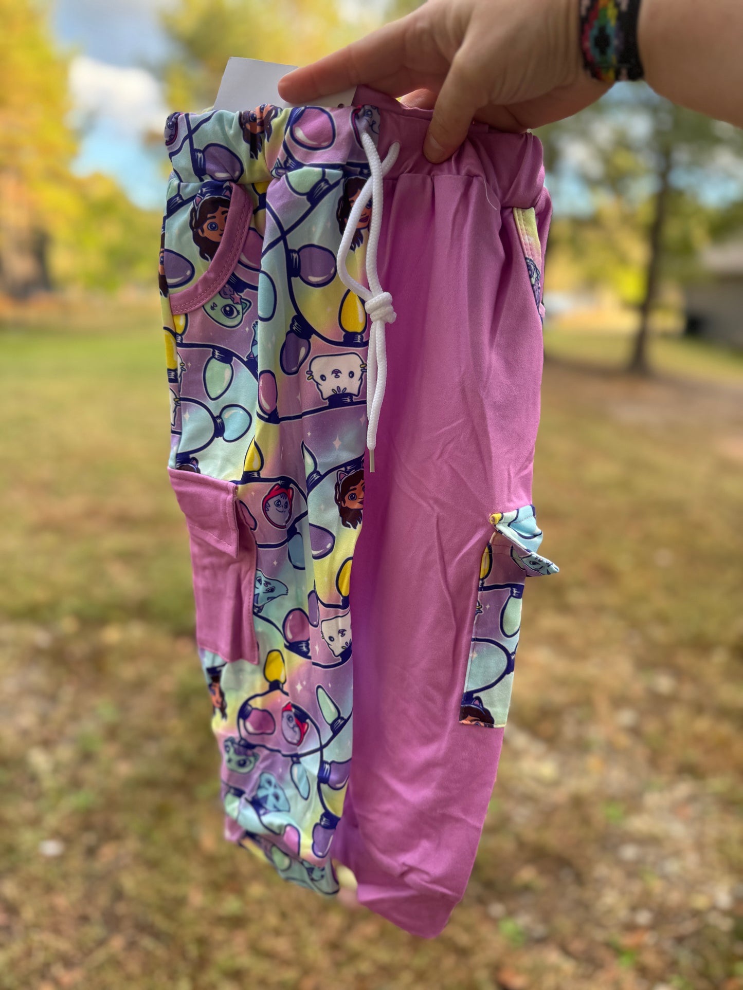 Dollhouse lights joggers