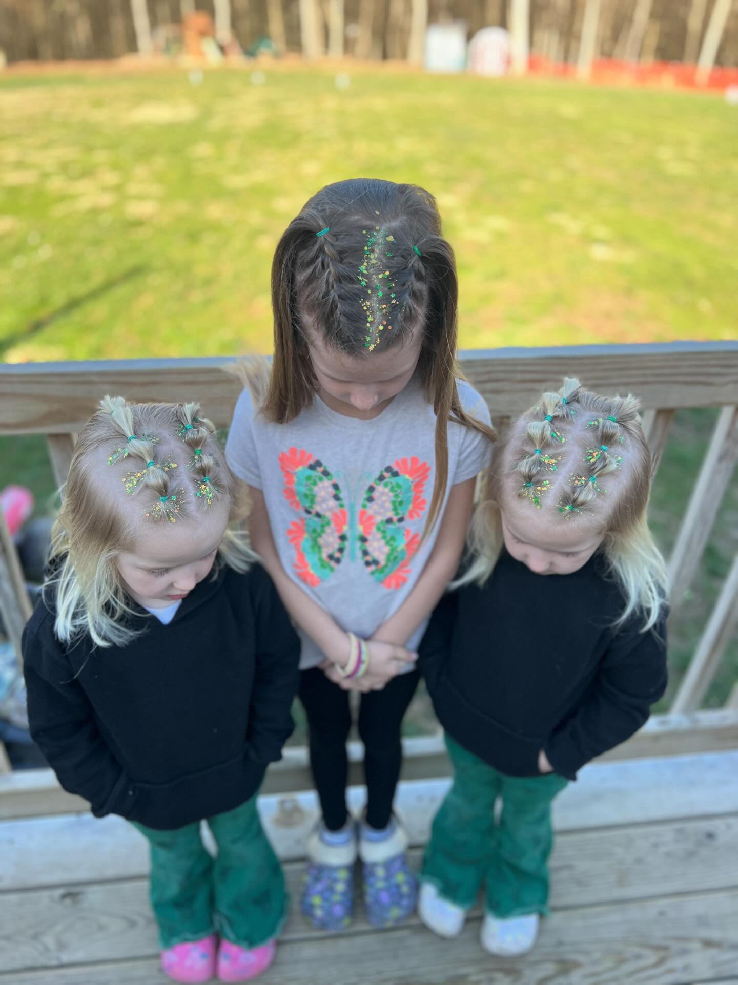 Shamrock & Roll Hair Glitter