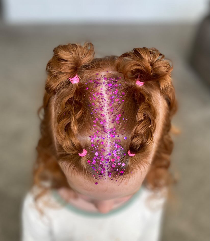 Kaleidoscope Hair Glitter Stack