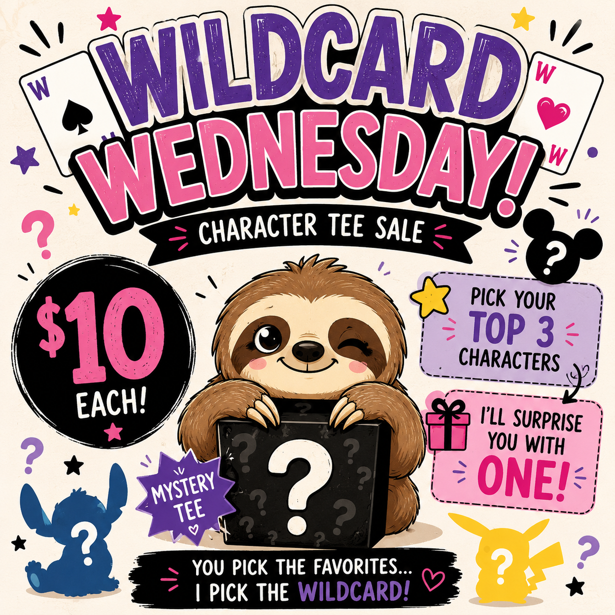 Wildcard Wednesday