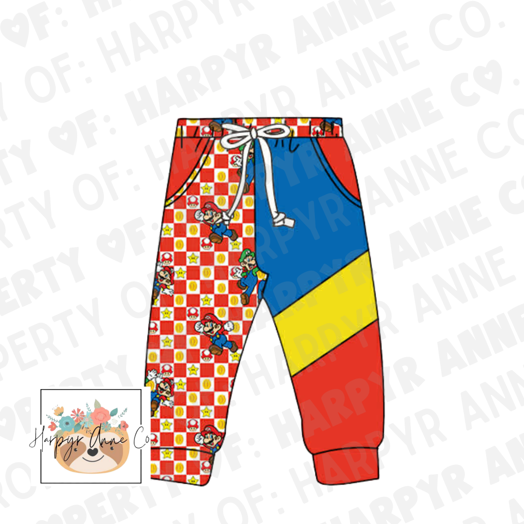 Golden Coins Colorblock Joggers