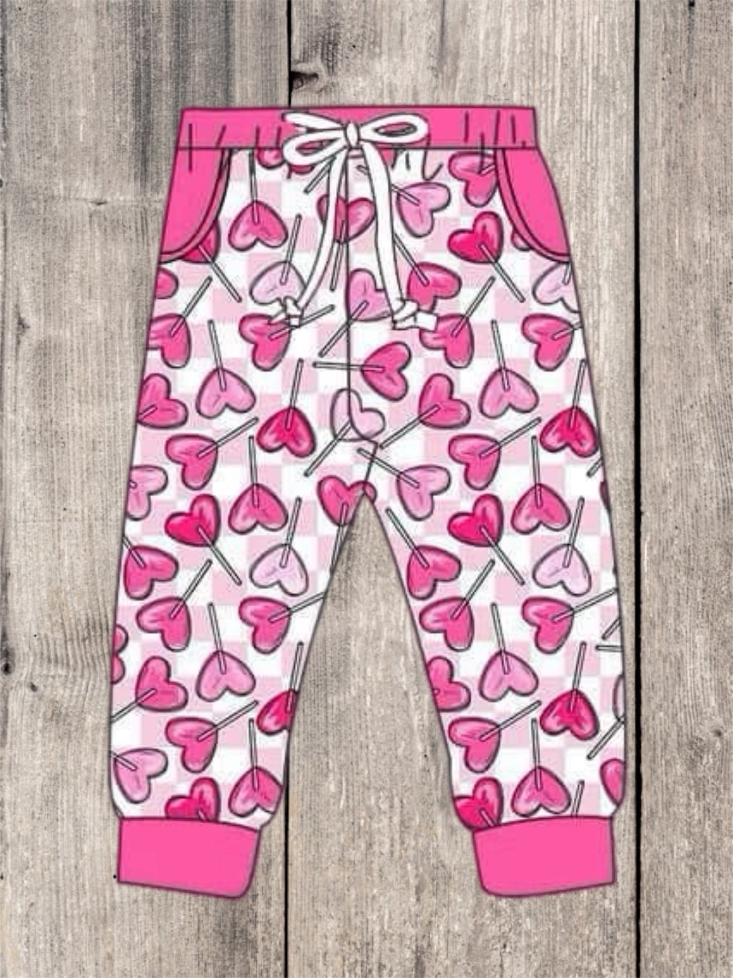 Pink Lollipop Joggers