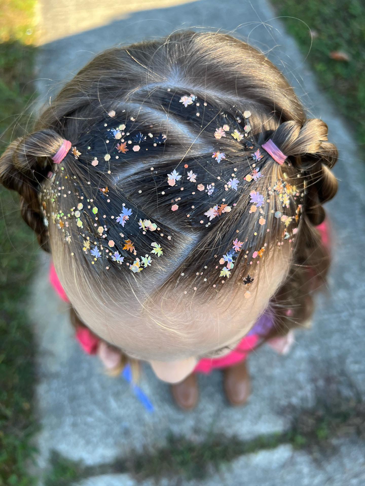 Autumn Leaves Hair Glitter