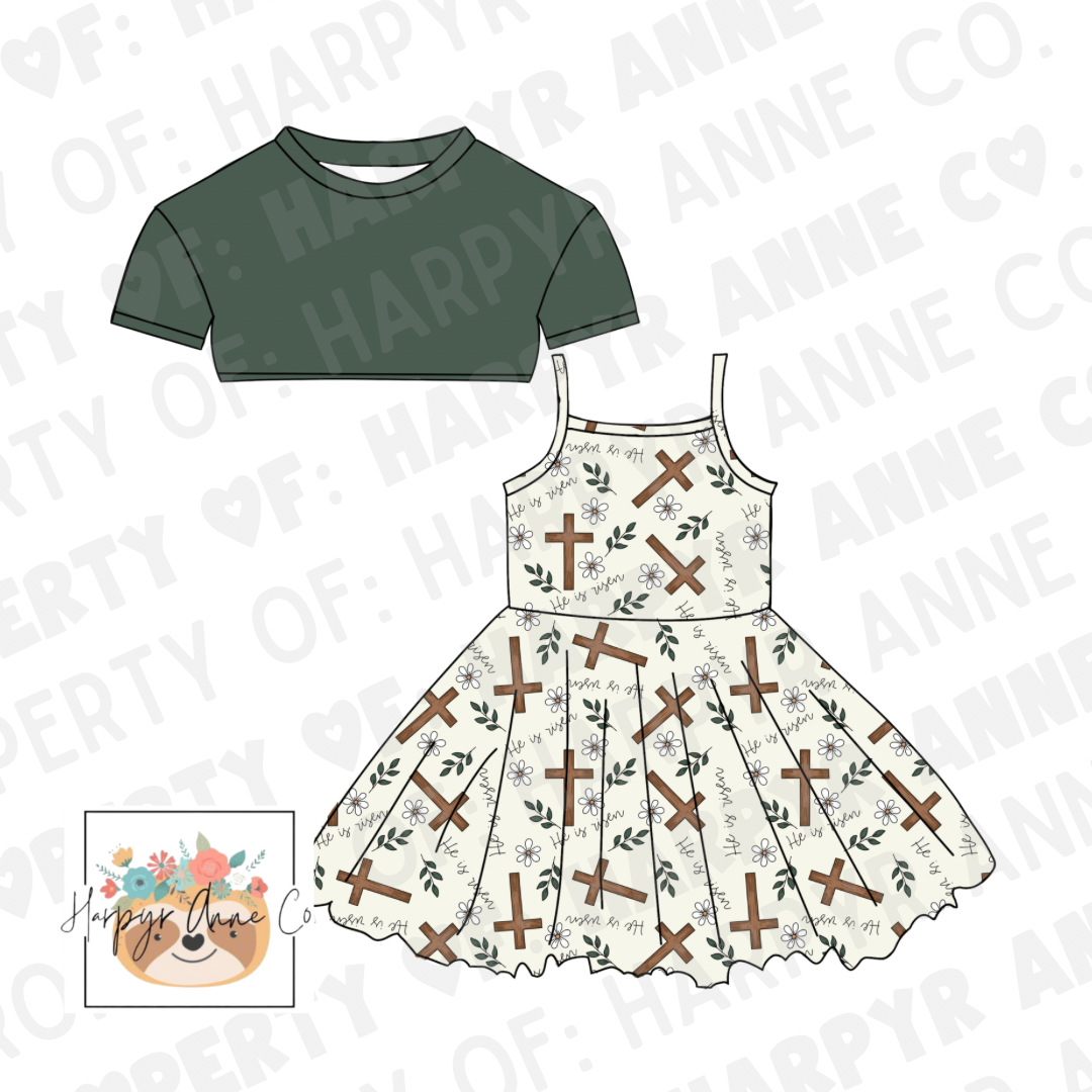 Faith Honey Top Easter Set