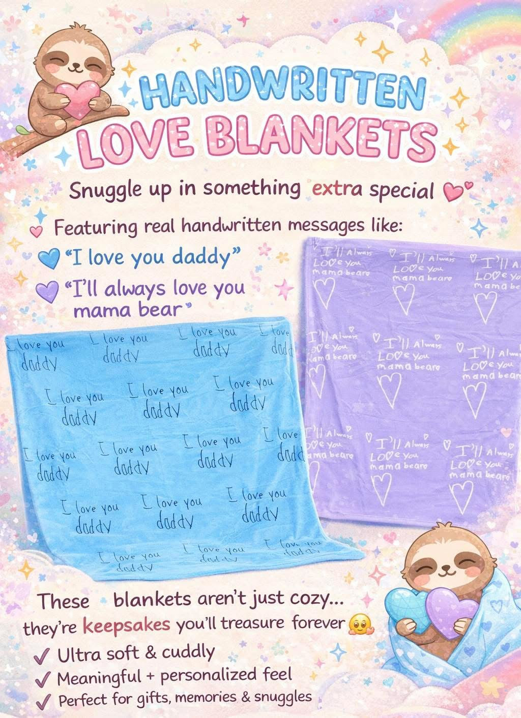 Handwritten Blanket