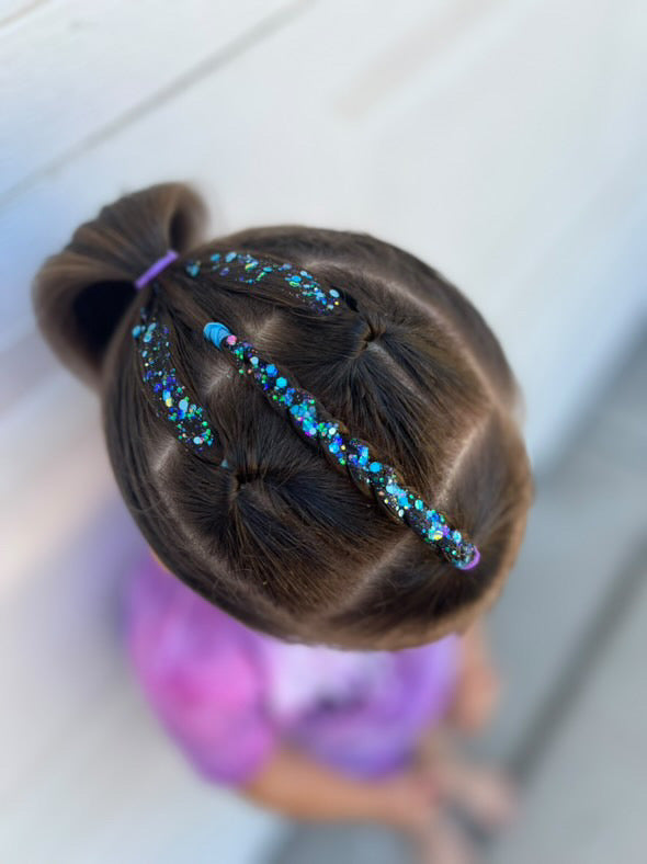 Rainforest Hair Glitter Stack