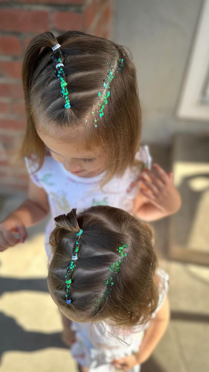 Rainforest Hair Glitter Stack