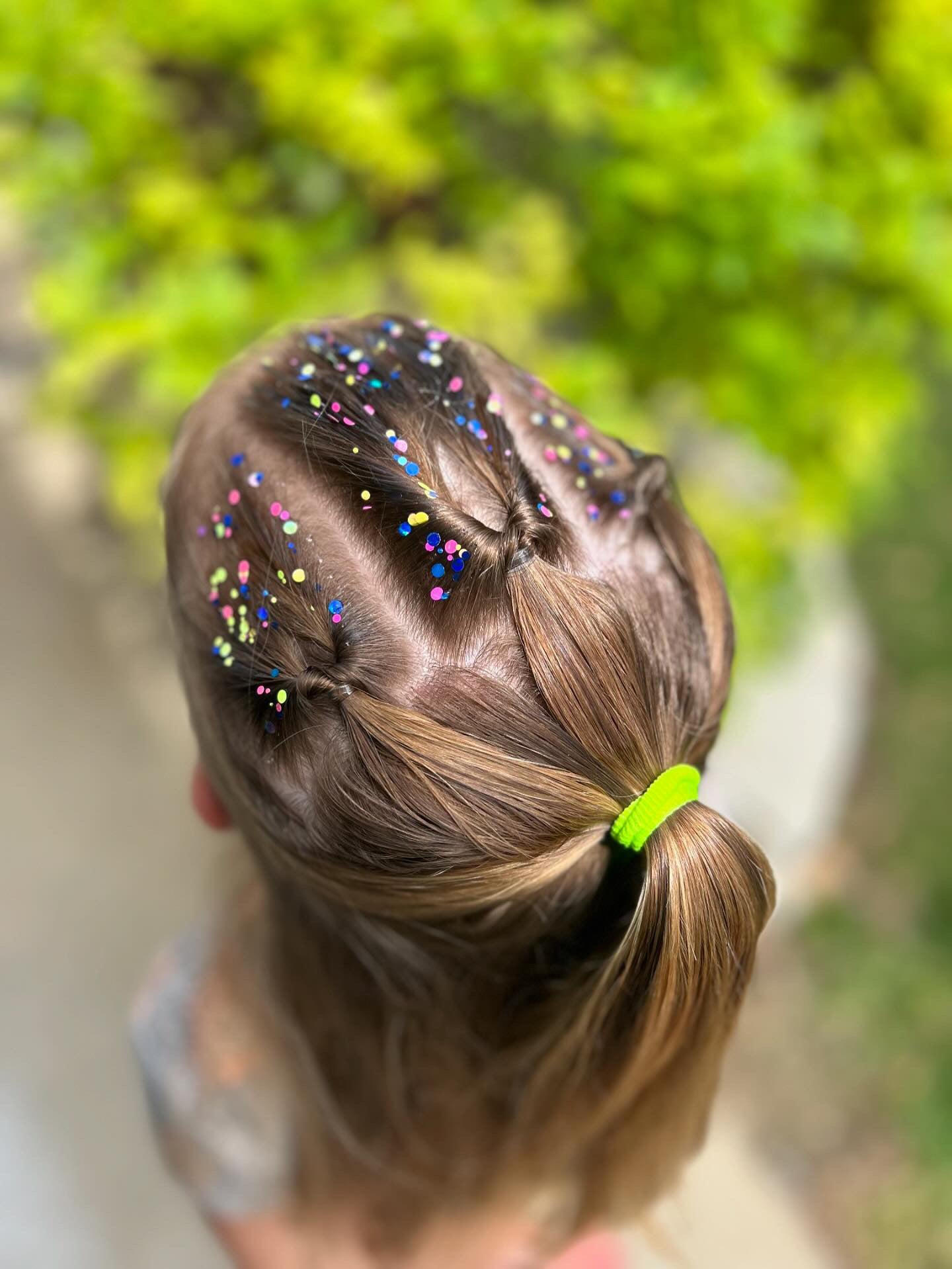 Sleepover Hair Glitter