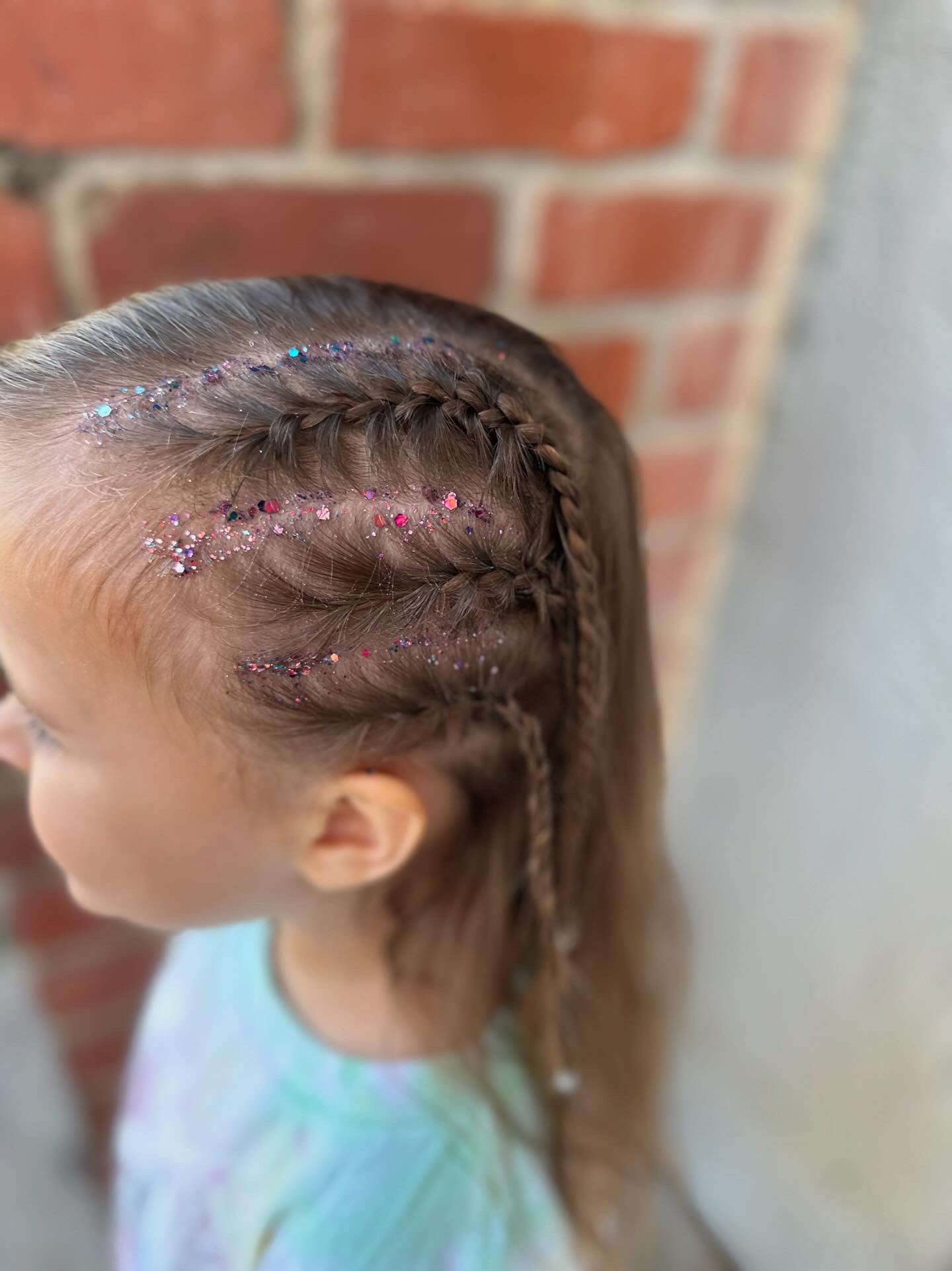 Galaxy Hair Glitter Stack