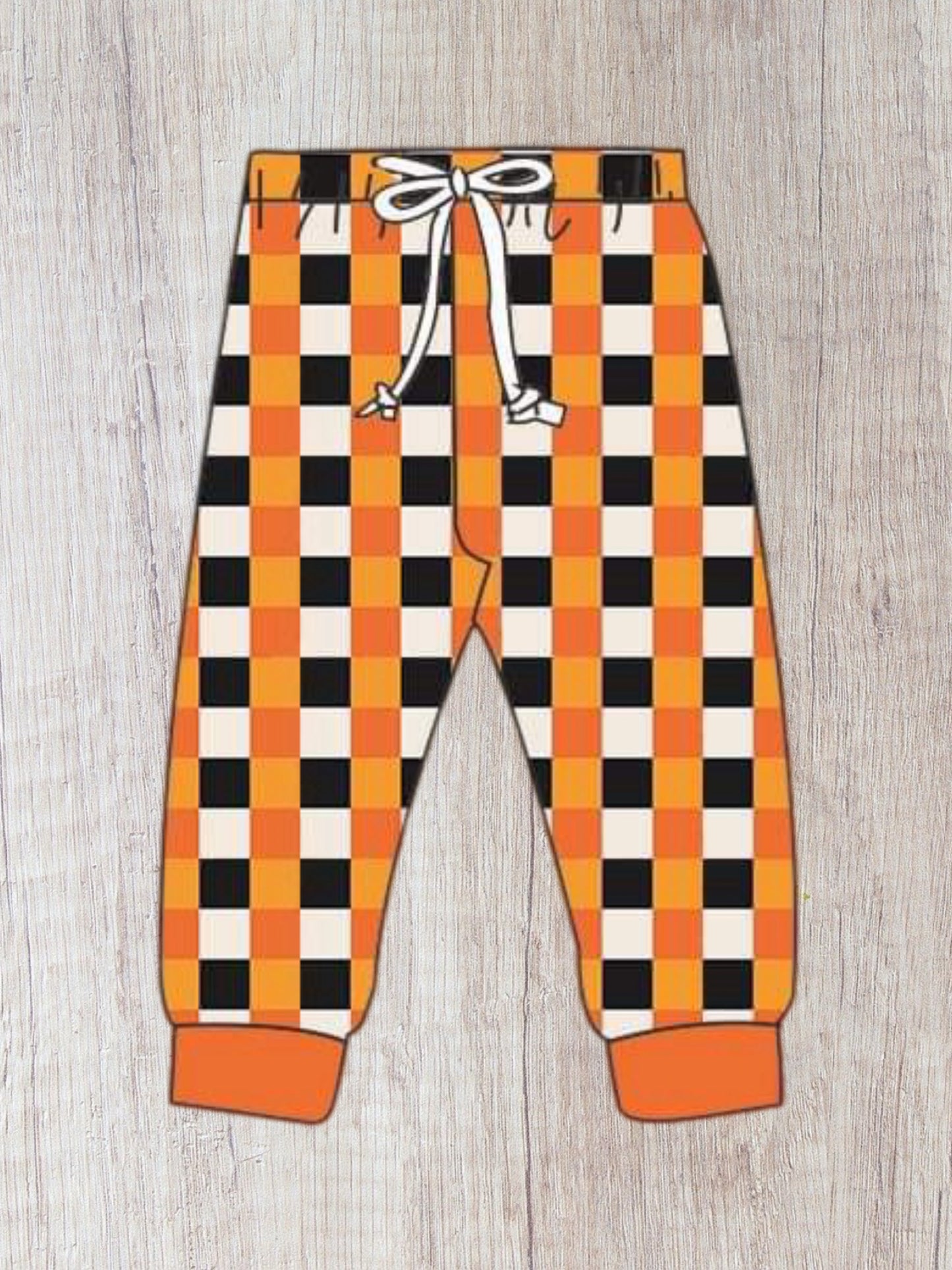 Halloween Checks Jogger