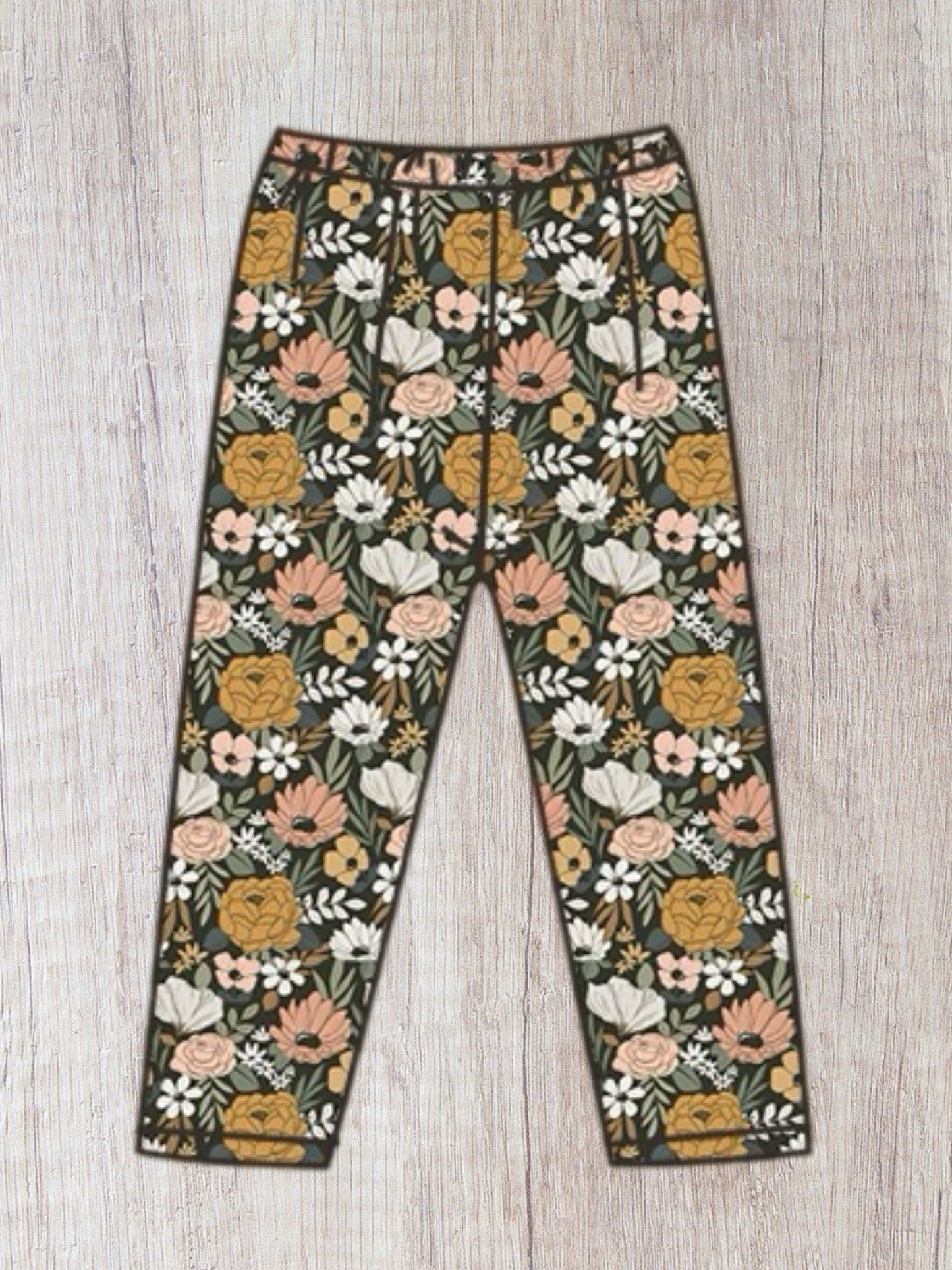 Fall Floral Legging