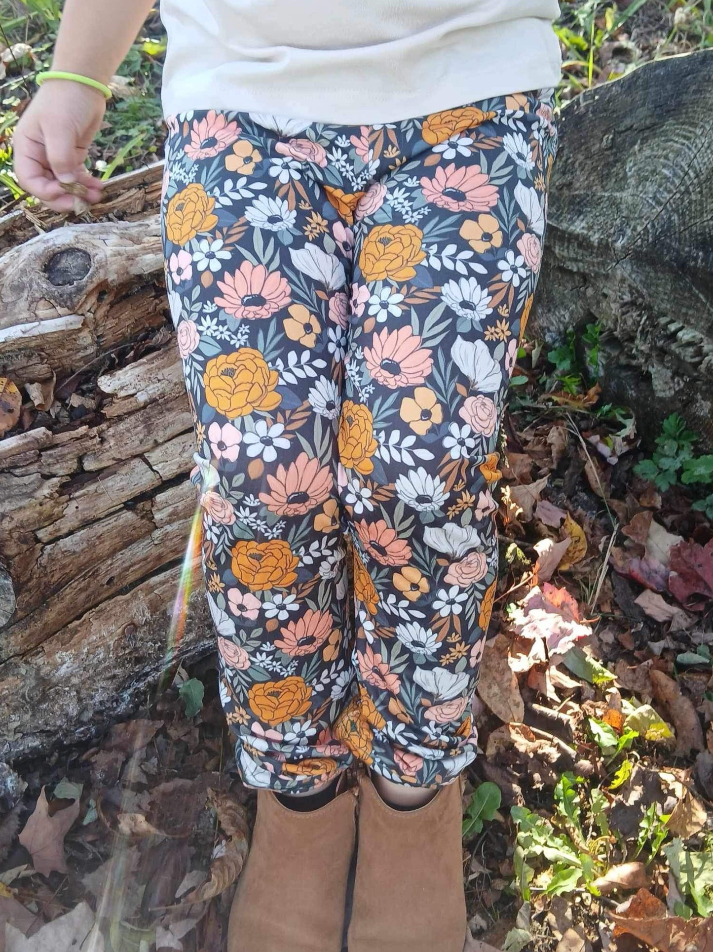 Fall Floral Legging