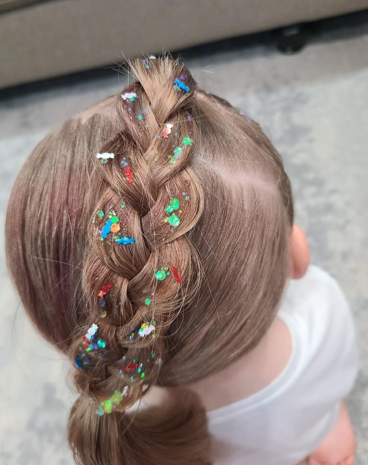 Patriotic Parade Hair Glitter