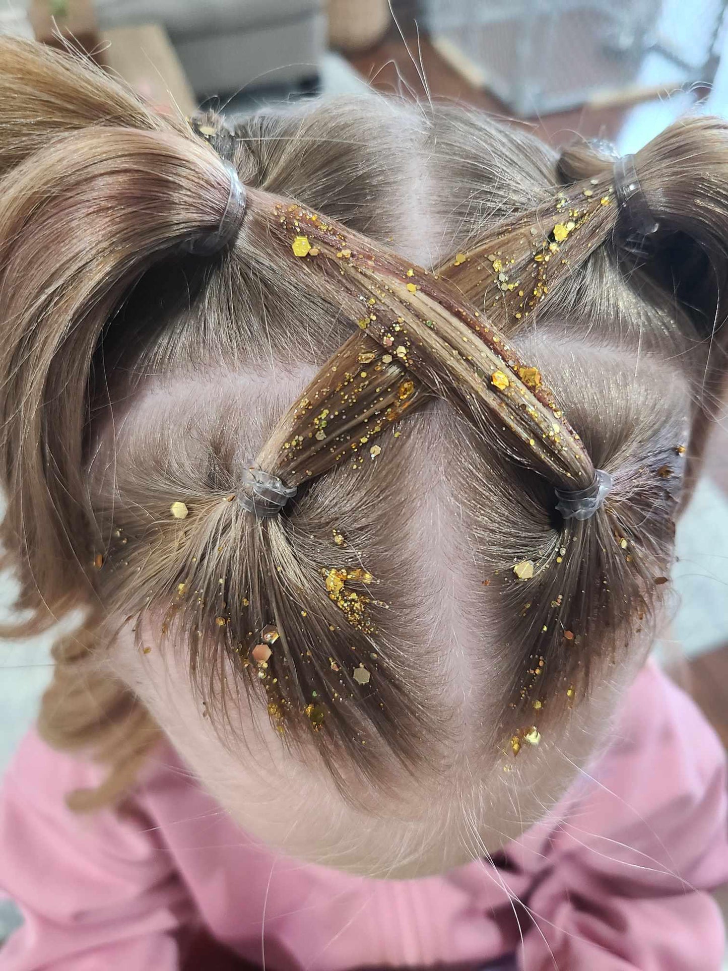 Boho Hair Glitter Stack