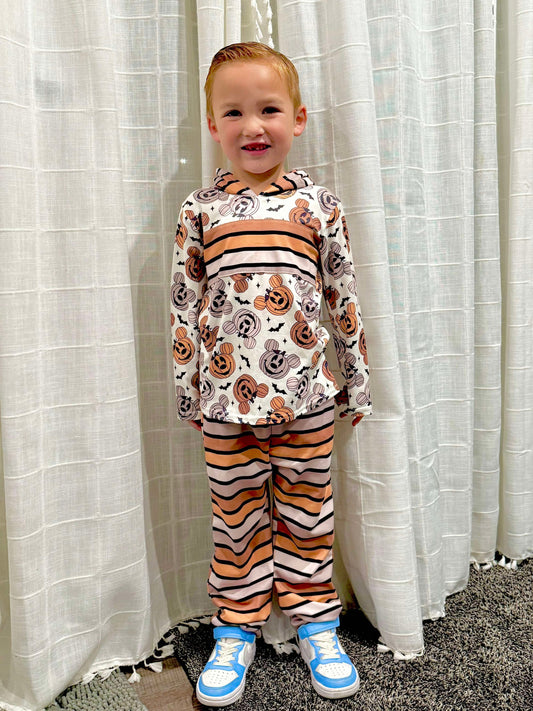 Boy Mouse Stripe Set