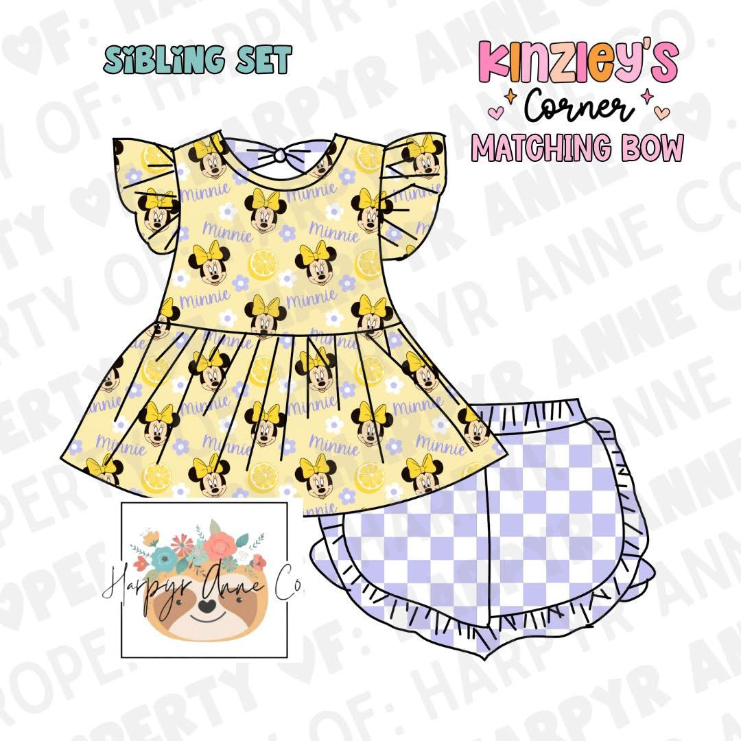 Mouse Girl Fruit Set