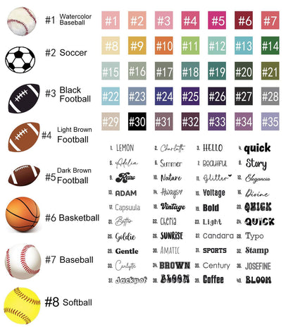 Sports Name Blanket