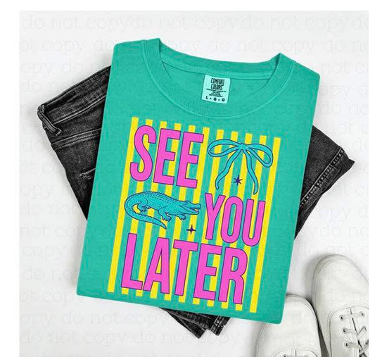 Bow Gator Later Print