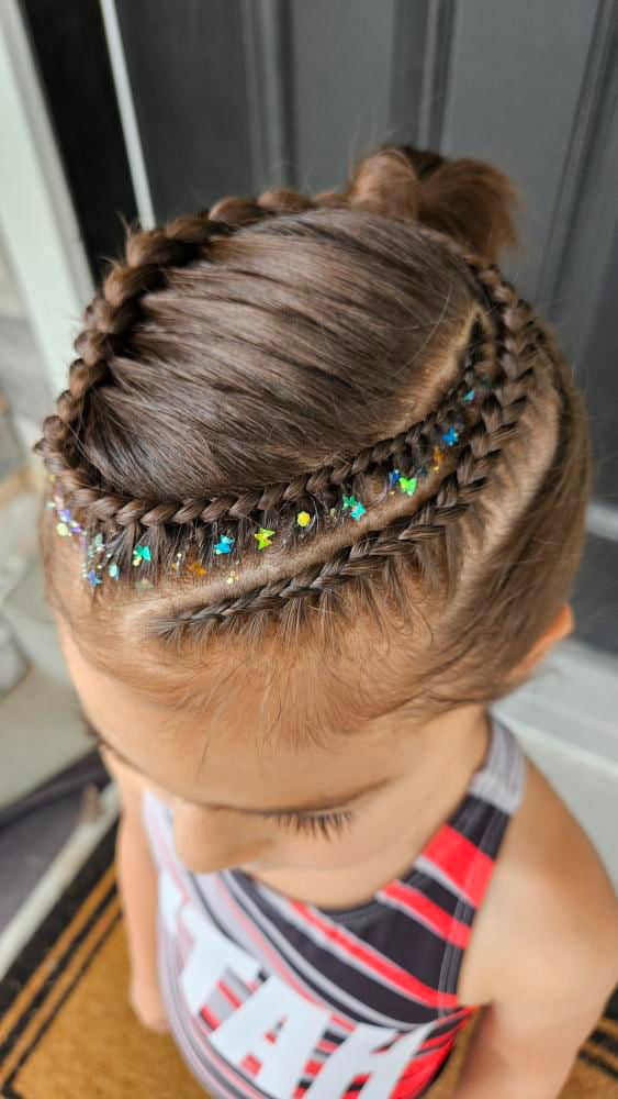 Summer Flutter Hair Glitter