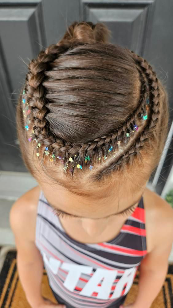 Summer Flutter Hair Glitter