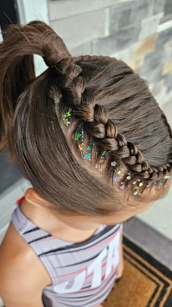 Summer Flutter Hair Glitter