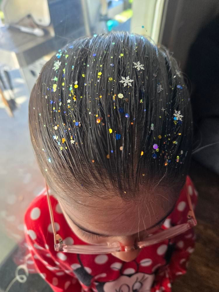 Ski Slopes Hair Glitter