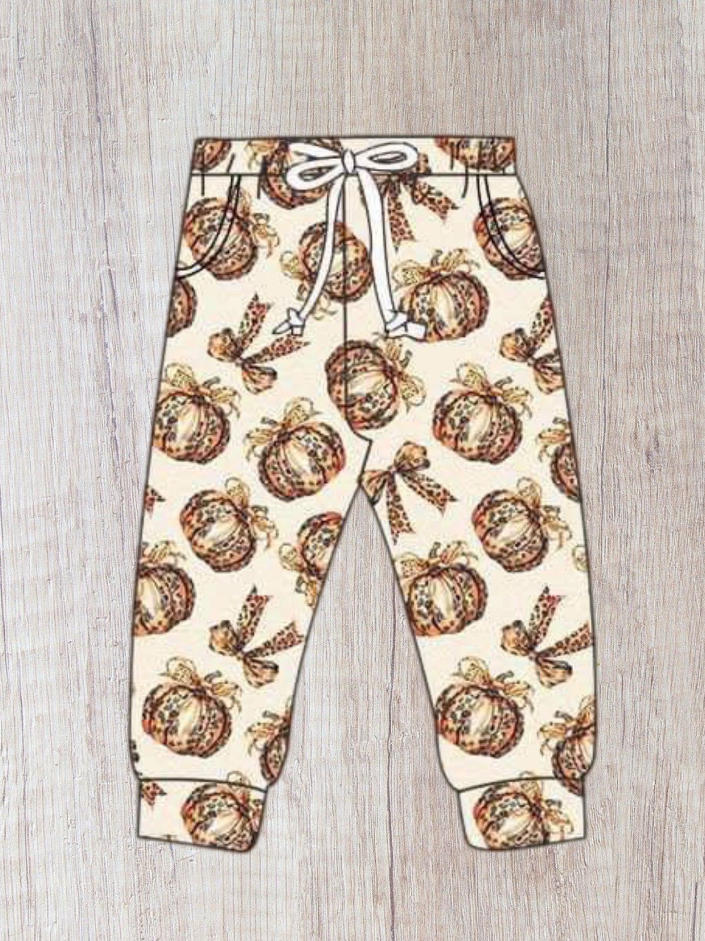 Leopard Pumpkin Joggers