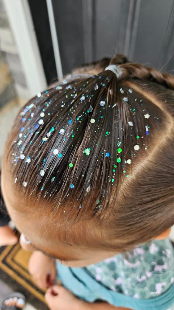 Crystal Palace Hair Glitter Stack